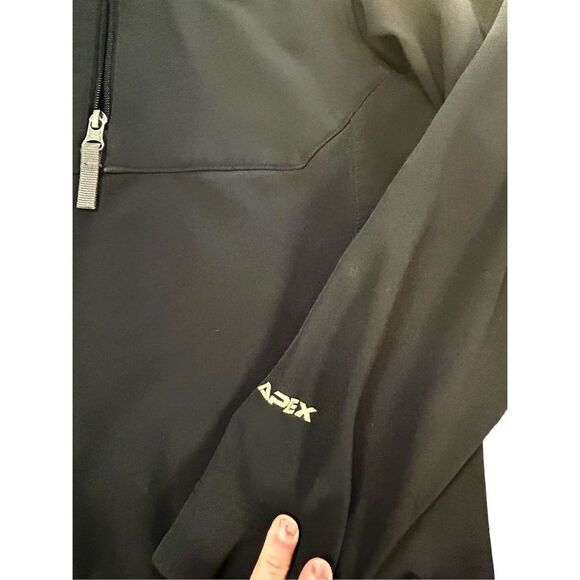 The North Face bionic black soft shell apex jacket full zipper boys XL - Picture 7 of 12